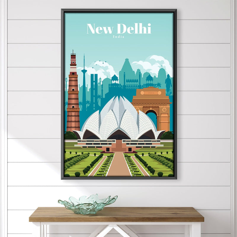 New Delhi Canvas - Studio 324