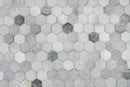 Modern Style Handmade Genuine Leather Silver Area Rug