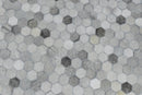 Modern Style Handmade Genuine Leather Silver Area Rug
