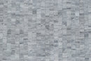 Handmade 5x8 Modern Style Genuine Leather Gray and Silver Area Rug