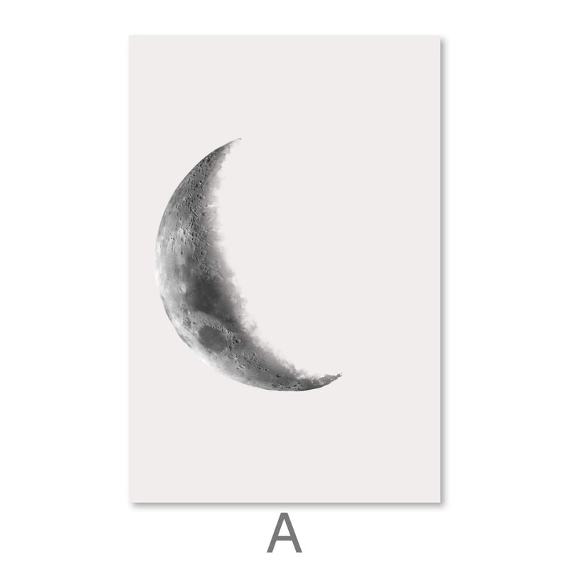 New Moon Canvas