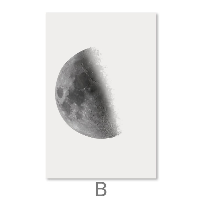 New Moon Canvas