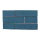 New Ocean Colony Glossy Glazed Terracotta Tiles 2 1/8x7 1/2