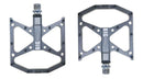 New Ultralight Bicycle Pedals Part Anti-Slip Aluminum Body Road Flat Foot Cycling Sealed 3 Bearing Mountain Bike Pedal Mountain Bike Pedals, Ultra Strong  Machined Bicycle Flat Alloy Pedals Non-Slip