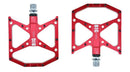 New Ultralight Bicycle Pedals Part Anti-Slip Aluminum Body Road Flat Foot Cycling Sealed 3 Bearing Mountain Bike Pedal Mountain Bike Pedals, Ultra Strong  Machined Bicycle Flat Alloy Pedals Non-Slip