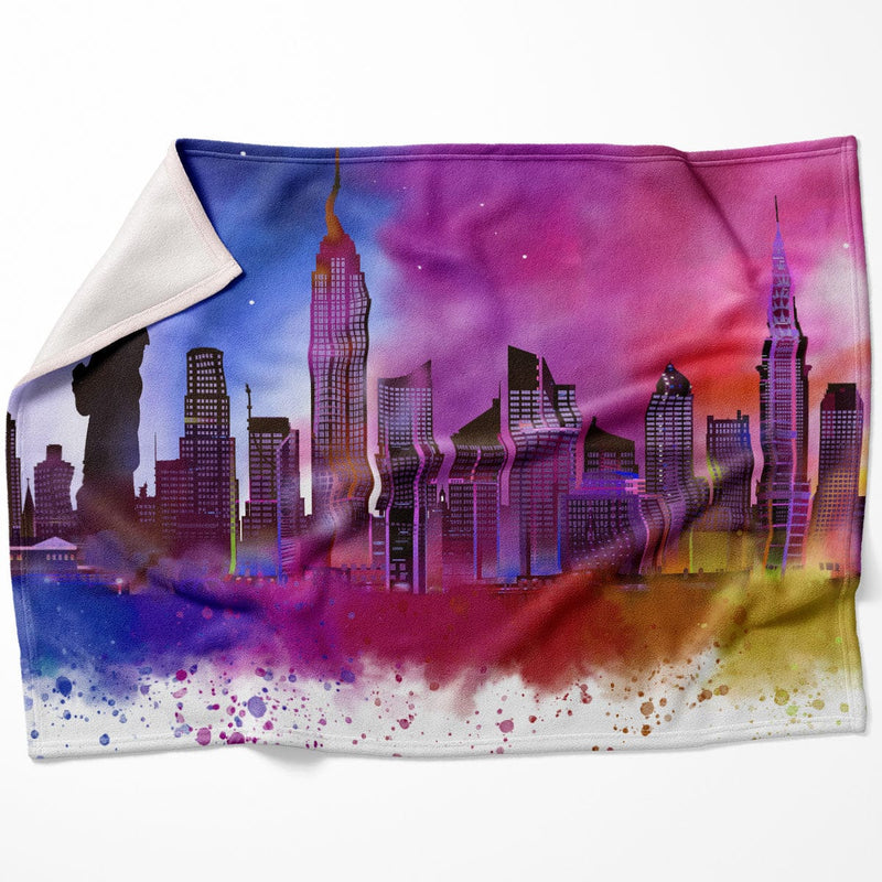 New York Colors Blanket