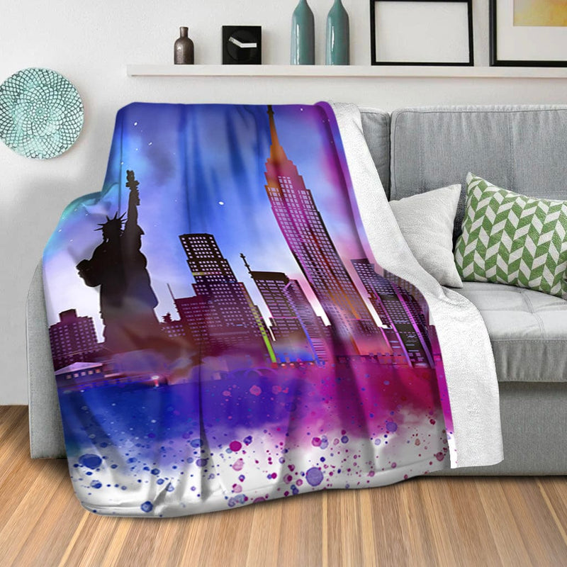 New York Colors Blanket