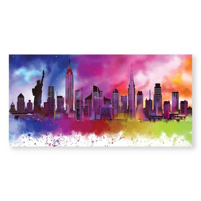 New York Colors Canvas