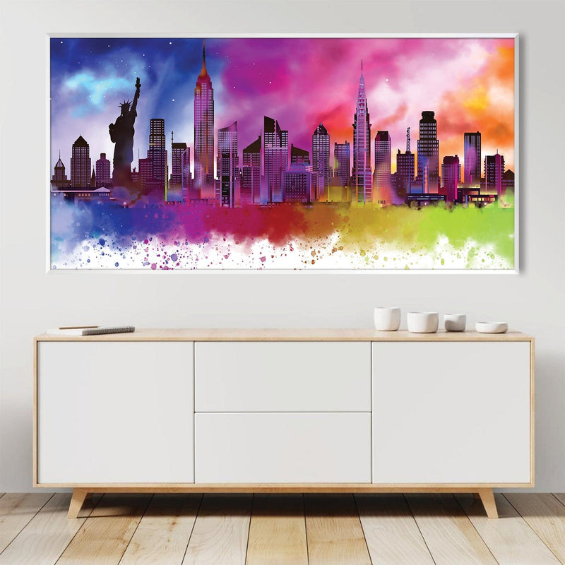 New York Colors Canvas