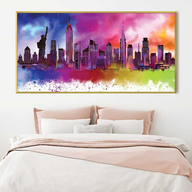 New York Colors Canvas