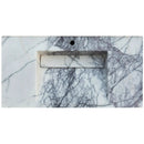 Modern White Marble Bathroom Wall Mount Sink Polished