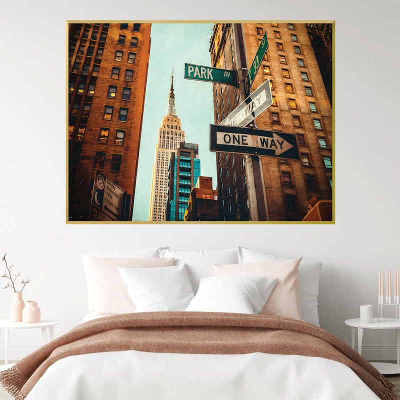 New York Streets Canvas