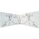 New York White Bookmatching Polished Marble Slab