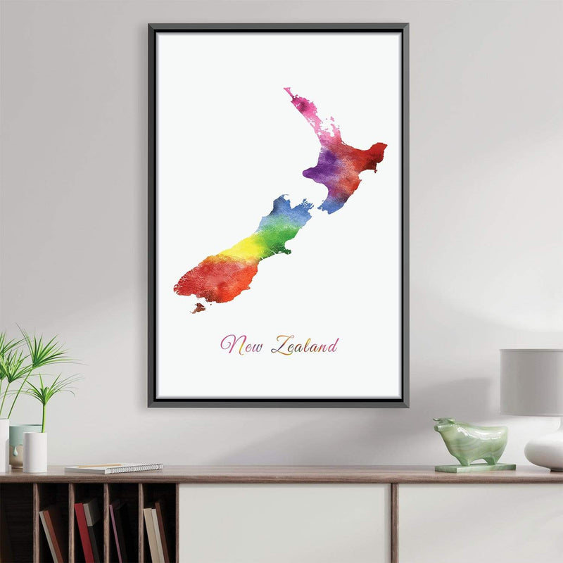 New Zealand Rainbow Canvas