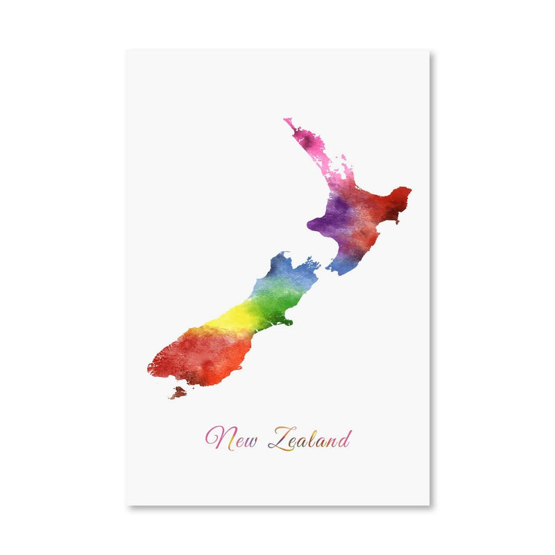 New Zealand Rainbow Canvas