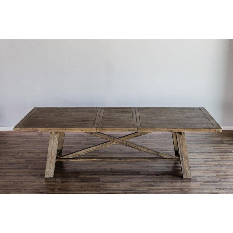 Newberry Rectangular Dining Table, Weathered Natural