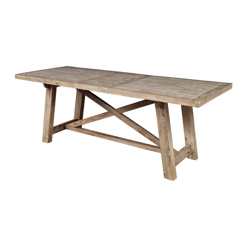 Newberry Rectangular Dining Table, Weathered Natural