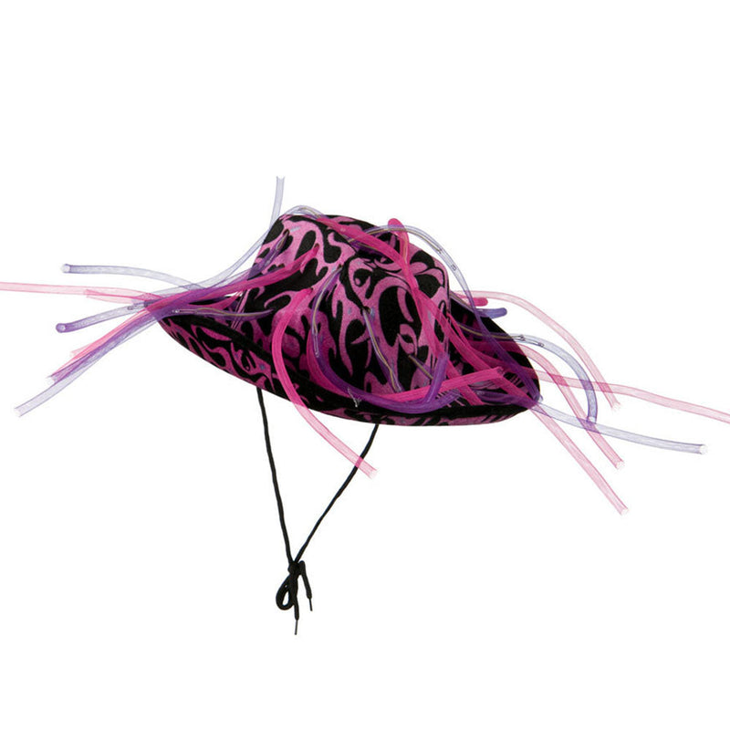 Neon Flame Cowboy Lite Tube Hat