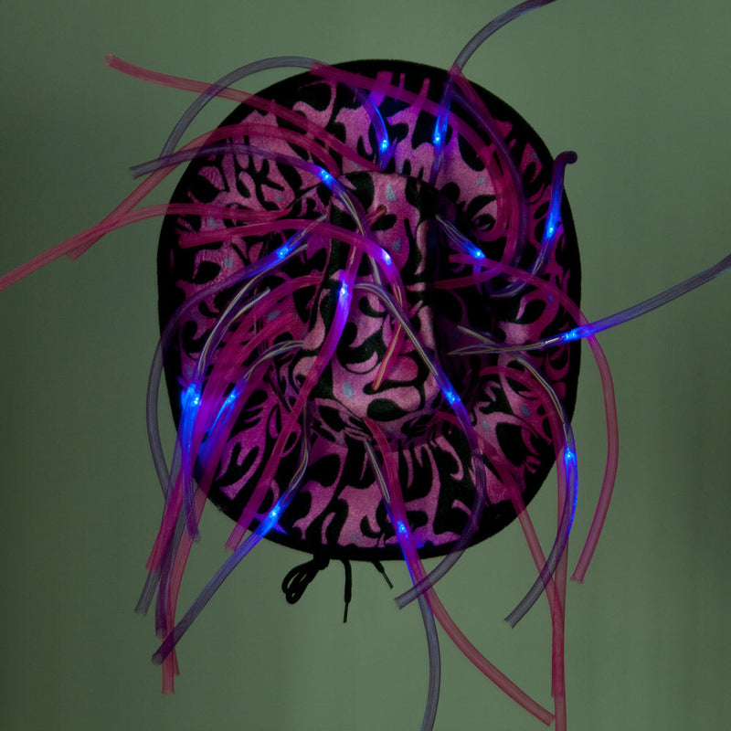 Neon Flame Cowboy Lite Tube Hat