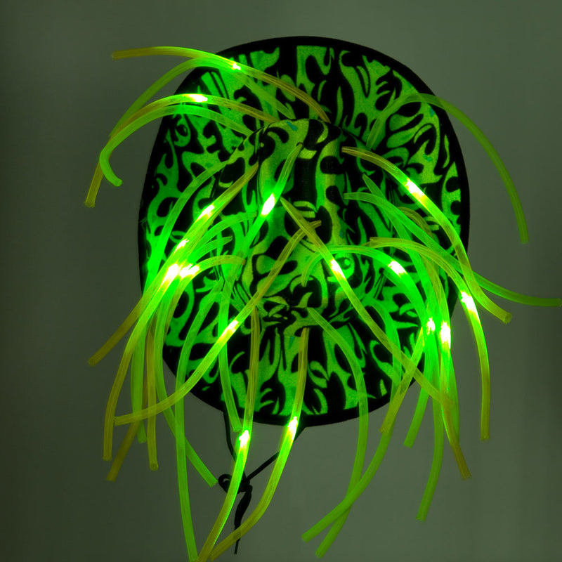 Neon Flame Cowboy Lite Tube Hat