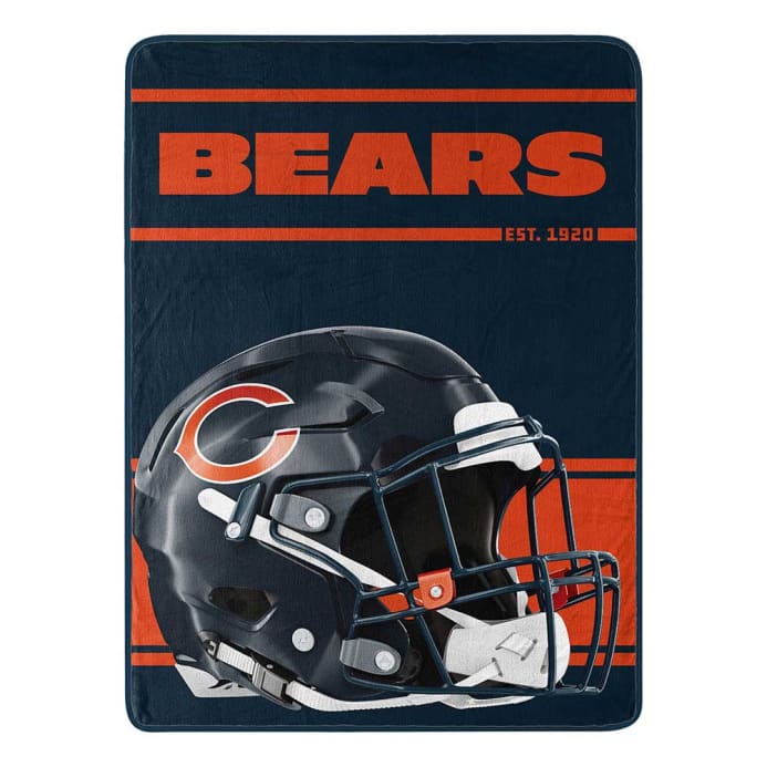 NFl Chicago Bears Fleece Throw