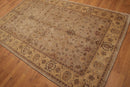5'6" x 8'6" Handmade Oriental Area Rug 100% Wool HE02 GRE Brown