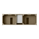 James Martin Chicago 72" Double Bathroom Vanity, Walnut Whisper