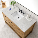 James Martin Breckenridge 48" Single Bathroom Vanity, Light Natural Oak
