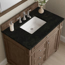 James Martin Bristol 36" Single Bathroom Vanity, Whitewashed Walnut
