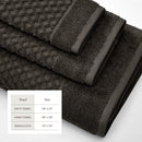 Cotton Diamond Waffle Weave Bath Towel Set - Grayson Collection by Great Bay Home