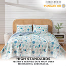 Coastal Quilt Set Bali Collection by Great Bay Home
