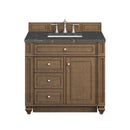 James Martin Bristol 36" Single Bathroom Vanity, Saddle Brown