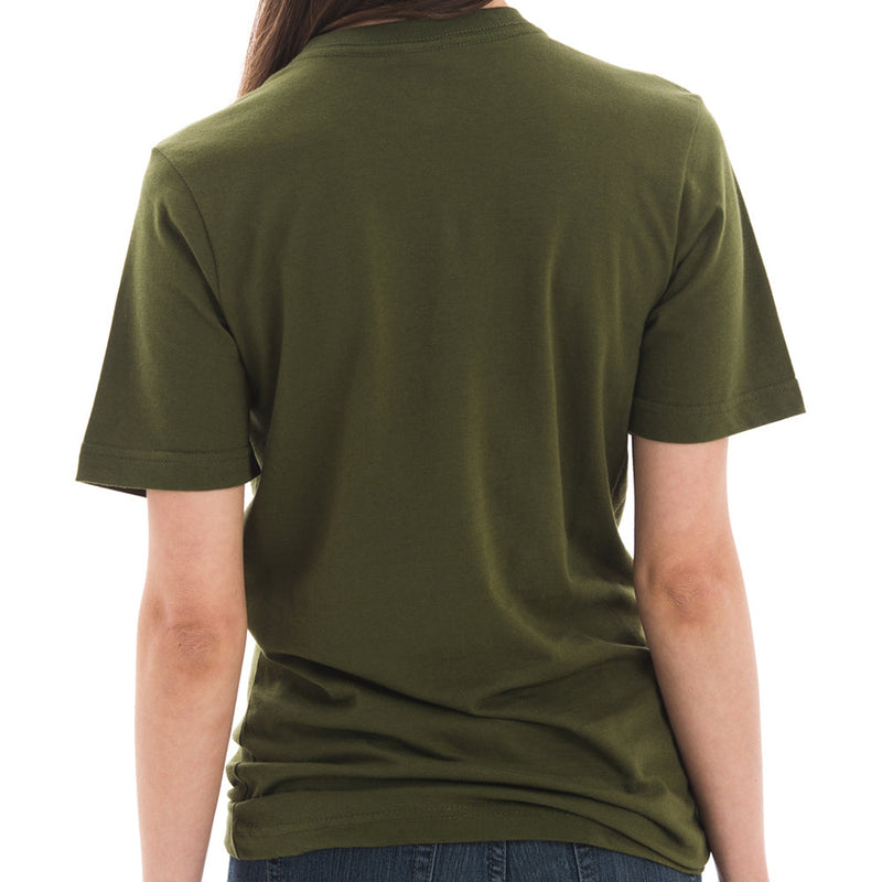 Unisex Lane Seven Ring Spun Combed Cotton Short Sleeve Deluxe Jersey T-Shirt