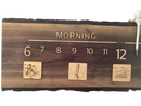 Niblick:5-foot Golf clock by Linear Clockworks