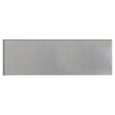 Nickel Metallic Subway Glass Tiles 3x9