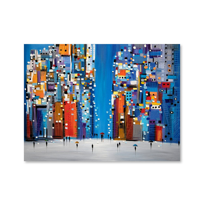 Night Square Canvas