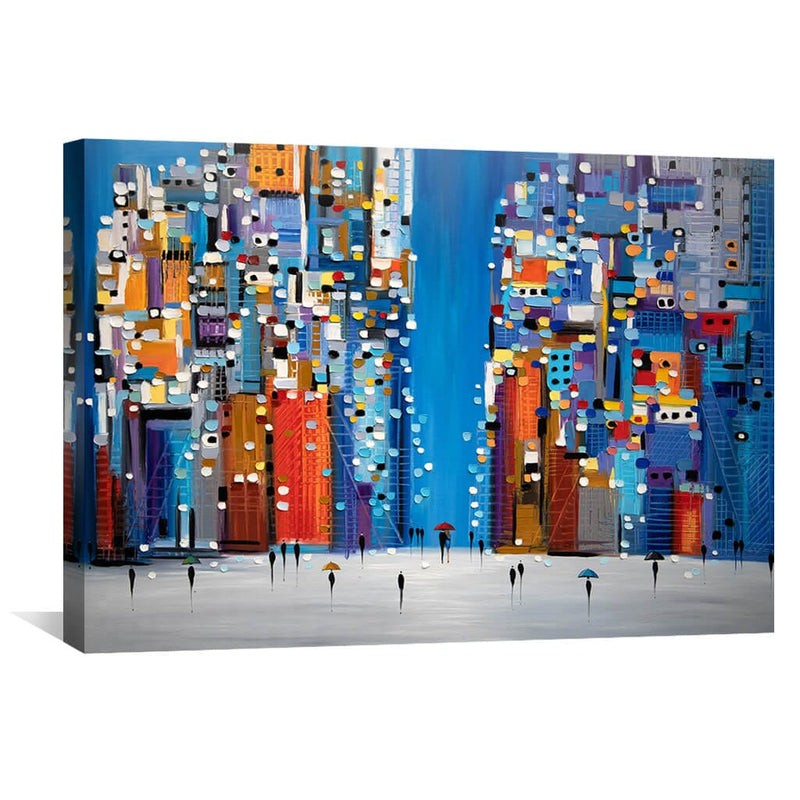 Night Square Canvas