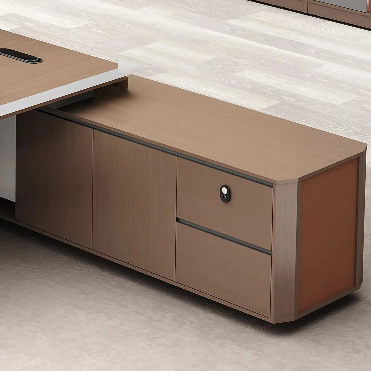Cassel · Large L-Shaped Executive Desk, photo 8 of 10