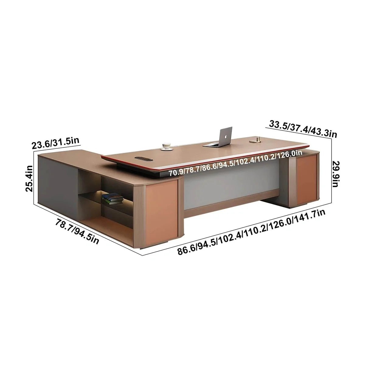 Cassel · Large L-Shaped Executive Desk, photo 10 of 10