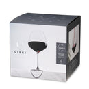 Reserve Inez Crystal Burgundy Glasses Set of 4 by Viski