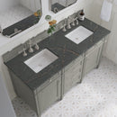 James Martin Brittany 60" Double Bathroom Vanity, Urban Gray