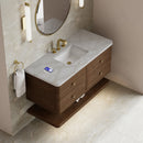 James Martin Allamari 48" Floating Single Bathroom Vanity, Sable