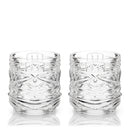 Pacific Crystal Tiki DOF Tumblers Set of 2