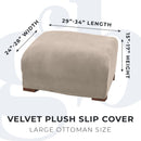 Velvet Stretch Slipcover - Gale Collection by Great Bay Home