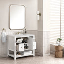 James Martin Breckenridge 36" Single Bathroom Vanity, Bright White