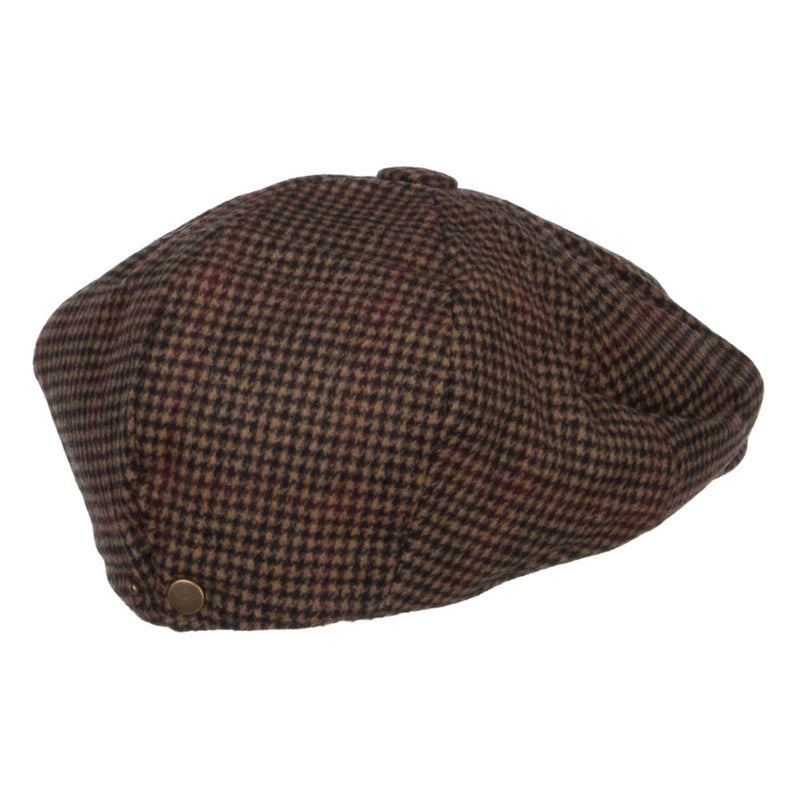 Men's Wool Blend 8 Panel Newsboy Hat
