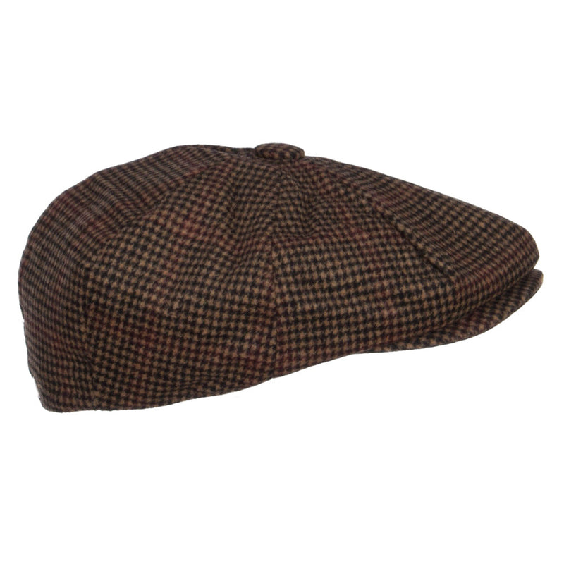 Men's Wool Blend 8 Panel Newsboy Hat