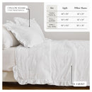 Dot Stitched Ruffled Quilt Set - Dot-Ruffled Collection by Great Bay Home