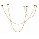 Liora Beaded Alabaster Swag Chandelier