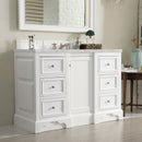James Martin De Soto 48" Single Bathroom Vanity, Bright White